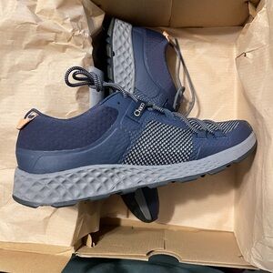 Chaco Blue and Gray Athletic Shoes